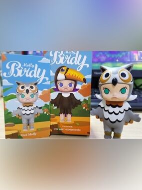 Extremely RARE Pop Mart x Kennyswork “Owl Molly” Birdy Series